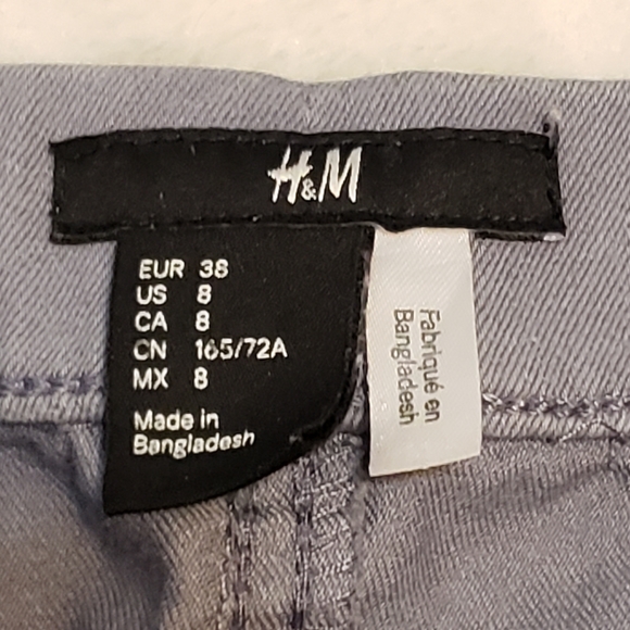 BOGO Free🦋 H&M Grayish Blue Pull-On Jeggings - Picture 10 of 16